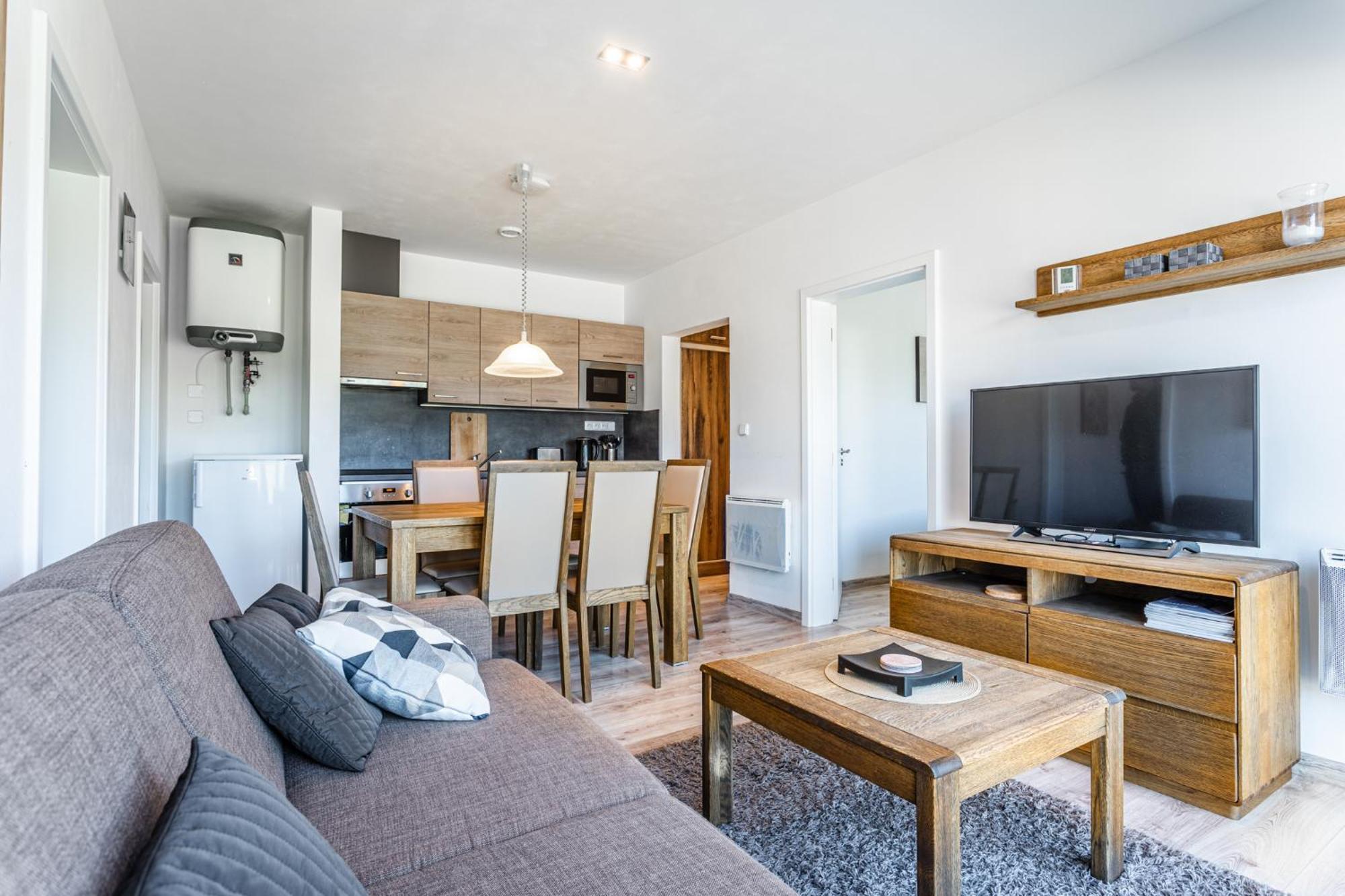 Family Apartments Klinovec Loučná pod Klínovcem Rom bilde